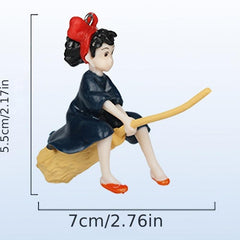 Little Witch Girl Aquarium Decoration - Magical Touch for Your Fish Tank