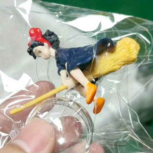 Little Witch Girl Aquarium Decoration - Magical Touch for Your Fish Tank