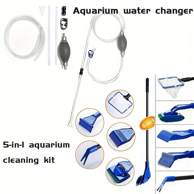 Aquarium Siphon Vacuum Cleaner Set for Fish Tank Cleaning