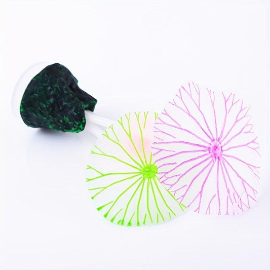 Artificial Luminous Lotus for Aquarium and Fish Tank