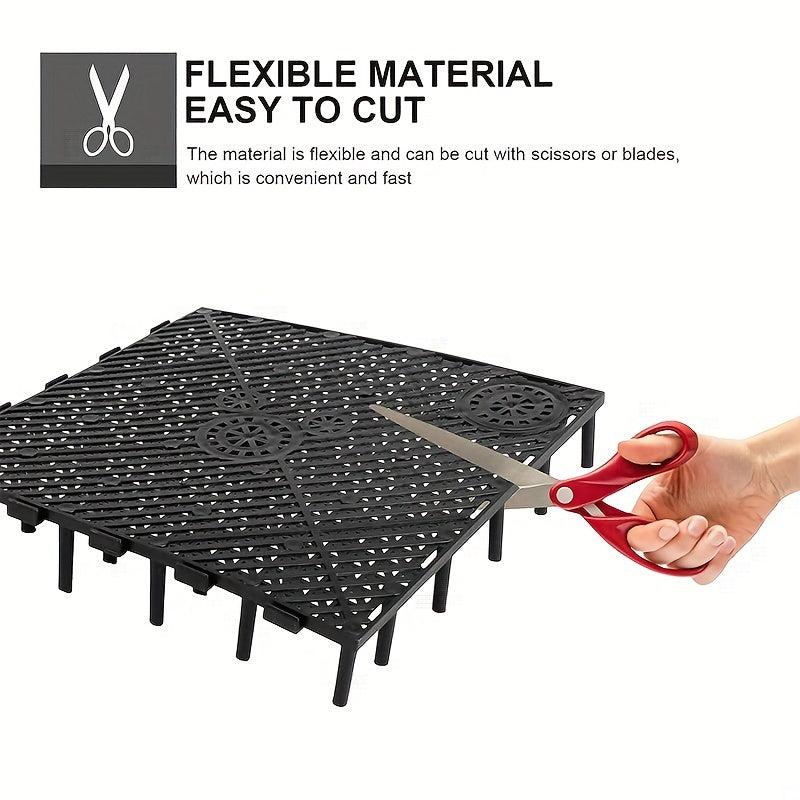 2pcs Aquarium Bottom Filter Plate PVC Gravel Filter Plate