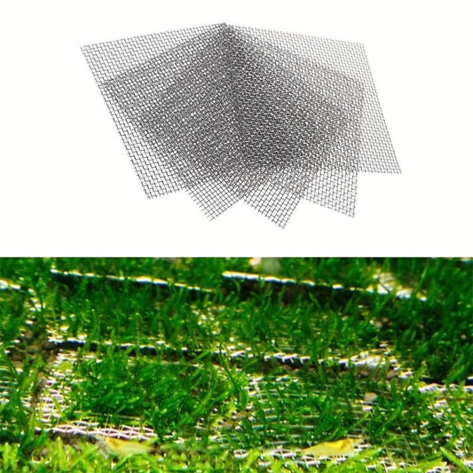 8 pcs 12 304 Stainless Steel Woven Wire Mesh Filter Screen for Aquariums