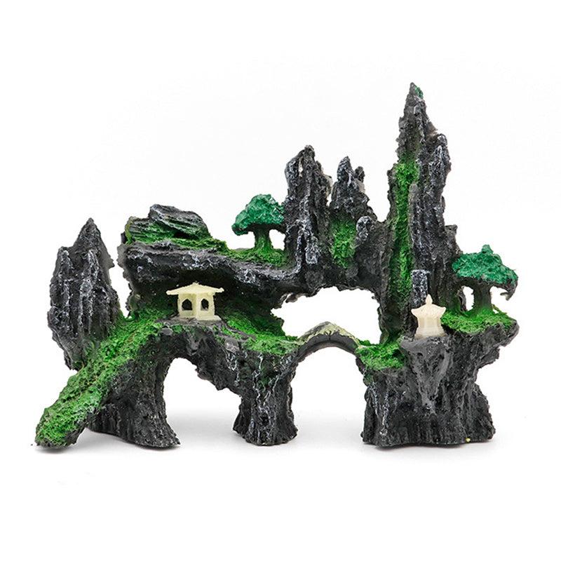 Aquarium Resin Rockery Decoration Landscaping Home Crafts Ornaments
