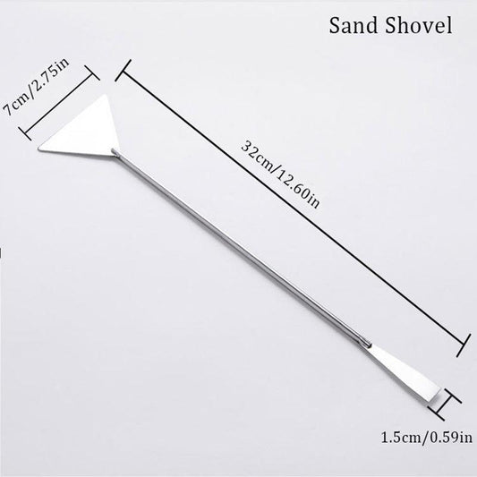 Aquarium Scissor Tweezers Tool Set Stainless Steel Aquatic Plants Maintenance