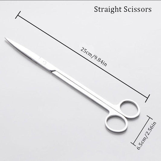 Aquarium Scissor Tweezers Tool Set Stainless Steel Aquatic Plants Maintenance