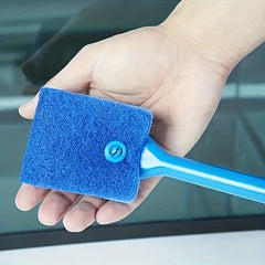 Double Sided Aquarium Cleaning Sponge Brush Long Handle Fish Tank Brush