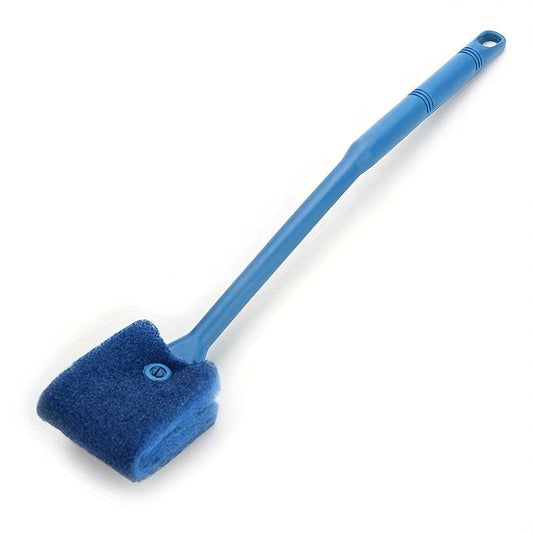 Double Sided Aquarium Cleaning Sponge Brush Long Handle Fish Tank Brush