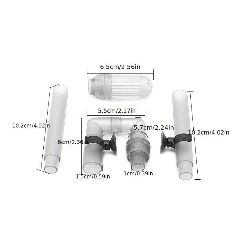 HW 602 603B Aquarium Filter Bucket Inlet/Outlet Water Accessories