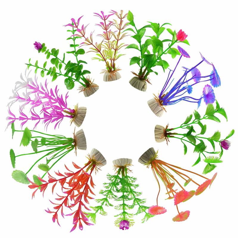 Artificial Aquatic Plants for Fish Tank Simulation