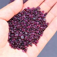 Natural Garnet Chips Aquarium Decorative Stone 100g 200g 300g