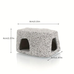 Betta Fish Tank Accessories Rock Cave Decor For Shrimp Cichlid