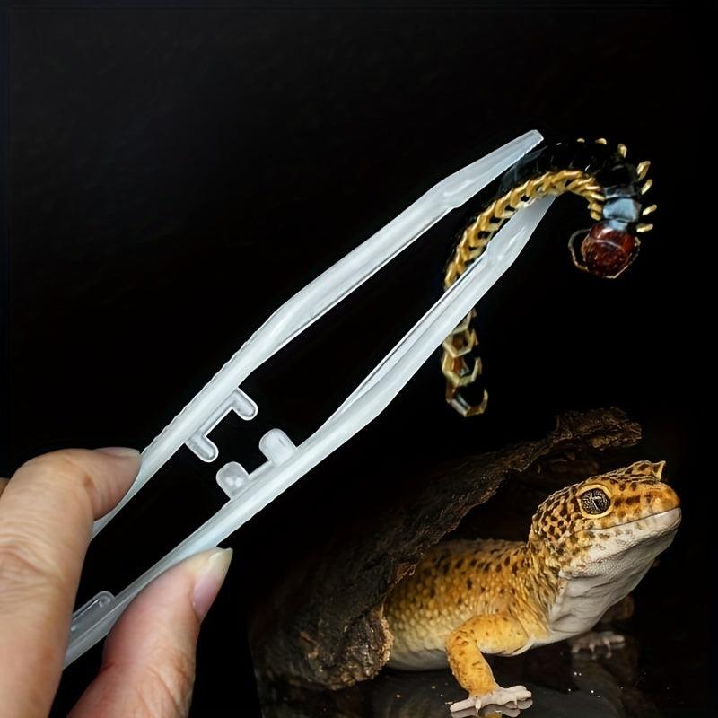 Elastic Reptile Feeding Clip Glow in the dark Tweezers