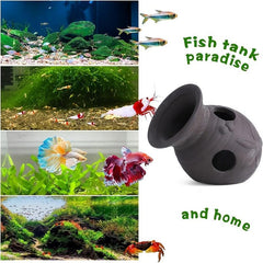 Aquarium Hideaway Rock Cave Fish/Shrimp Hideaway House Ornament
