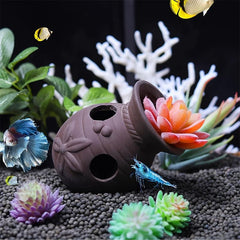 Aquarium Hideaway Rock Cave Fish/Shrimp Hideaway House Ornament