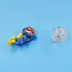 Aquarium Diver Fish Tank Landscaping Ornament