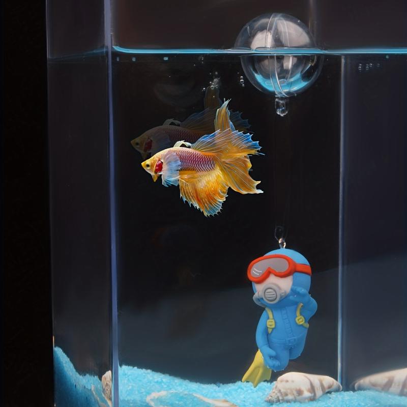 Aquarium Diver Fish Tank Landscaping Ornament