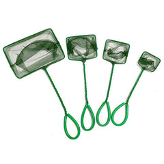 Small Fish Catch Net with Plastic Handle for Aquariums