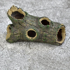 Tree Hole Fish Tank Aquarium Resin Decoration Hideaway House
