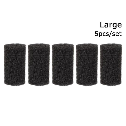 5pcs Aquarium Filter Sponges for Fish Tank Inlet Pond