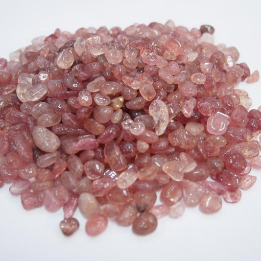 Strawberry Quartz Irregular Shaped Gemstones 0 22lb