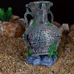 Aquarium Broken Bucket Fish Hiding Cave Decoration