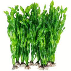 10pcs Simulation Water Grass Plastic Fish Tank Plant Decoration