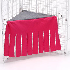 Cozy Corner Hideout for Small Animals - Ideal Hamster Toy and Shelter