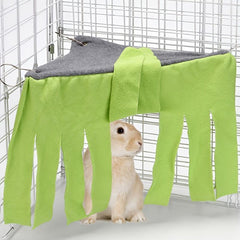 Cozy Corner Hideout for Small Animals - Ideal Hamster Toy and Shelter