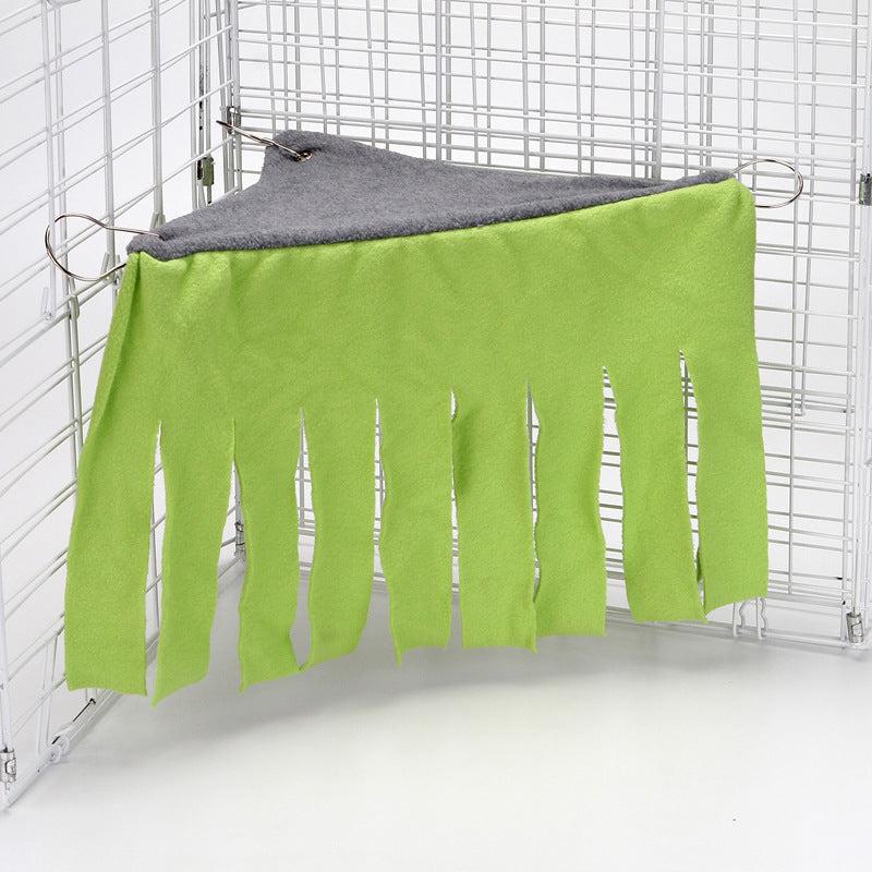 Cozy Corner Hideout for Small Animals - Ideal Hamster Toy and Shelter