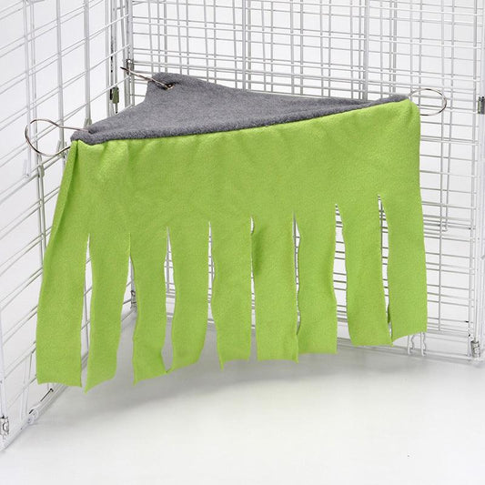 Cozy Corner Hideout for Small Animals - Ideal Hamster Toy and Shelter