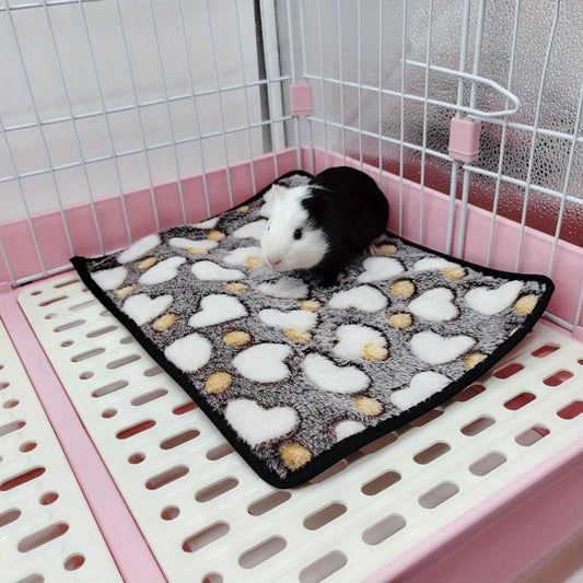 Reversible Heart Pet Mat for Small Animals
