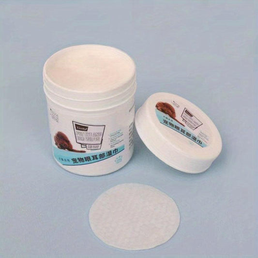 Pet Eye Wash Pads for Dogs and Cats - Gentle and Effective Eye Cleaning Wipes