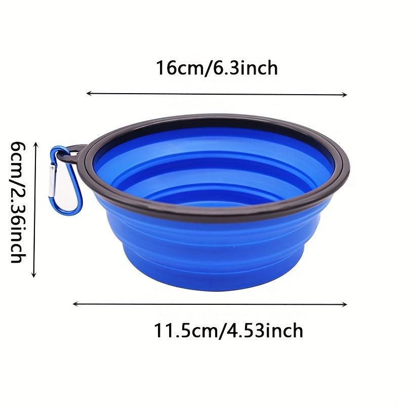Collapsible Dog Bowl Portable for Walking and Traveling
