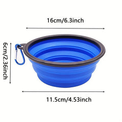 Collapsible Dog Bowl Portable for Walking and Traveling