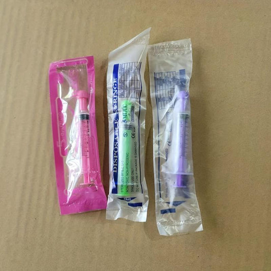 1pc Reusable Plastic Syringes Pet Pill Dispenser 12ml