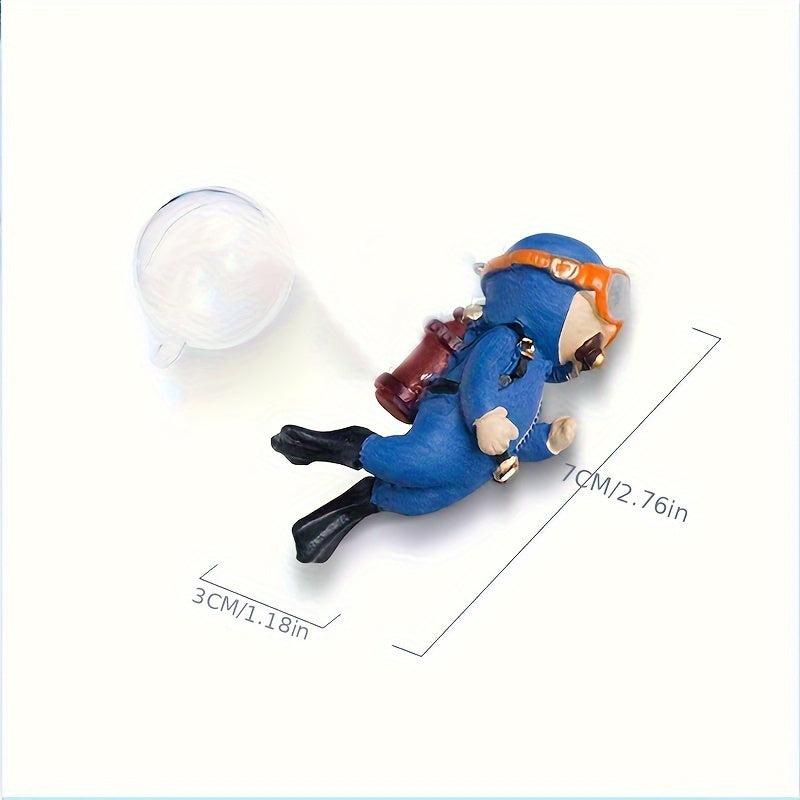 Aquarium Decoration Diver Fish Tank Accessory