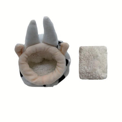 Milk Cow Hamster Rabbit Comfortable Nest Small Pet Sleeping Bag House