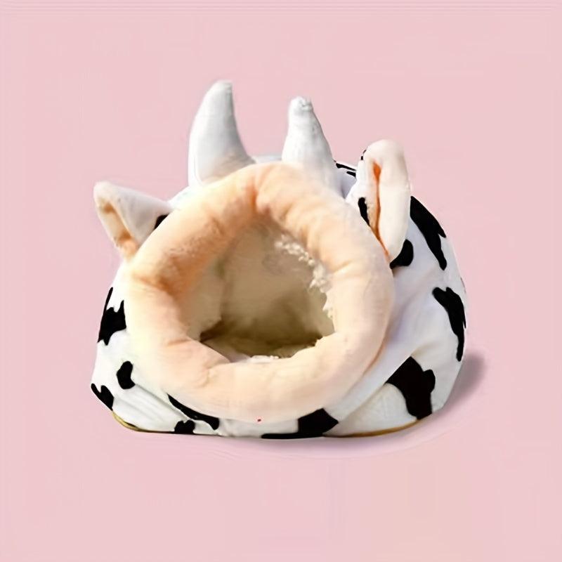 Milk Cow Hamster Rabbit Comfortable Nest Small Pet Sleeping Bag House