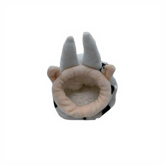 Milk Cow Hamster Rabbit Comfortable Nest Small Pet Sleeping Bag House