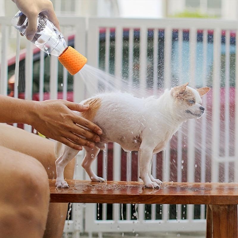 Portable Pet Cleaning Shower Head Outdoor Silicone Dog Shower Head