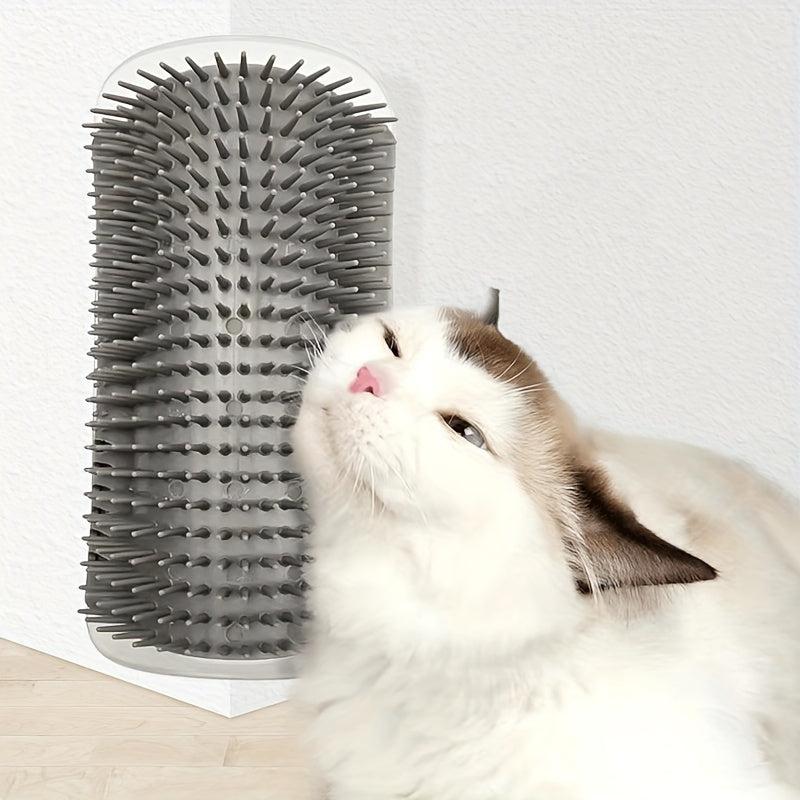 Wooden Handle Pet Comb for Cats Scratching & Hair Removal