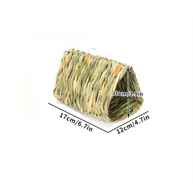 Straw Pet Hamster House Small Animal Tunnel Pet Escape Passage Toy