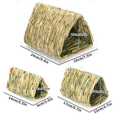 Straw Pet Hamster House Small Animal Tunnel Pet Escape Passage Toy