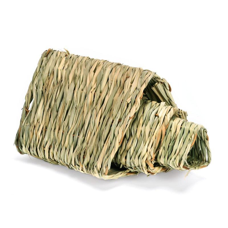 Straw Pet Hamster House Small Animal Tunnel Pet Escape Passage Toy