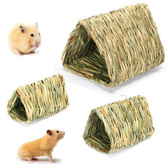 Straw Pet Hamster House Small Animal Tunnel Pet Escape Passage Toy