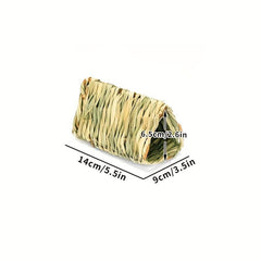Straw Pet Hamster House Small Animal Tunnel Pet Escape Passage Toy
