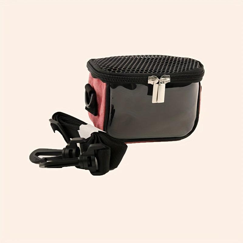 Portable Breathable Hamster Carrier Bag Adjustable Strap for Small Animals