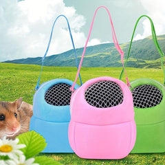 Portable Small Pet Bag for Squirrel & Chinchilla Cozy Nest