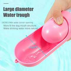 Collapsible Dog Water Bottle with Carbon Filter