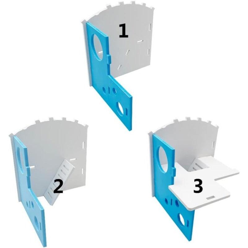 Hamster House Small Animal Habitat Toys Hamster Villa Pet Landscaping